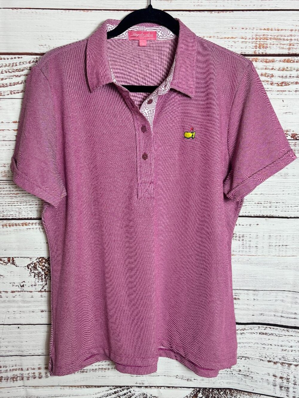 Magnolia Lane Collection The Masters short sleeved women’s golf shirt XL